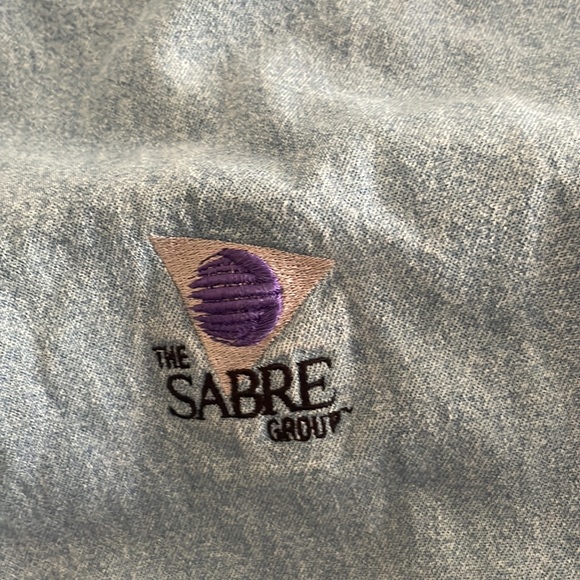 Sabre company mens Jean button down shirt xl - Picture 2 of 3